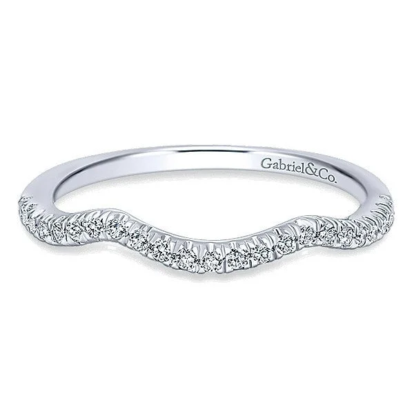 Prong Set Double Contoured Diamond Band .15 Cttw 211B