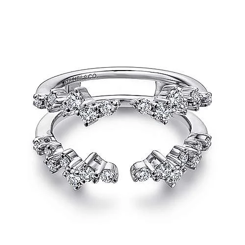 Prong Set Constellation Style Diamond Ring Enhancer