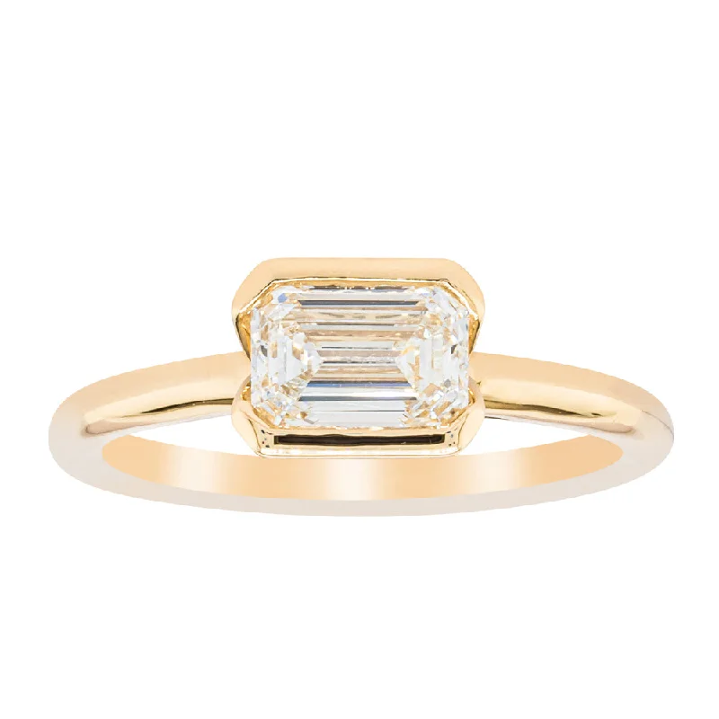 18ct Yellow Gold 1.00ct Diamond Elle Ring