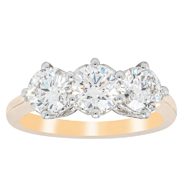 18ct Yellow Gold 1.79ct Diamond Coronado Ring