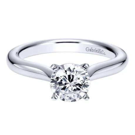 Loren Signature 9/10ct. Round Solitaire Diamond Engagement Ring