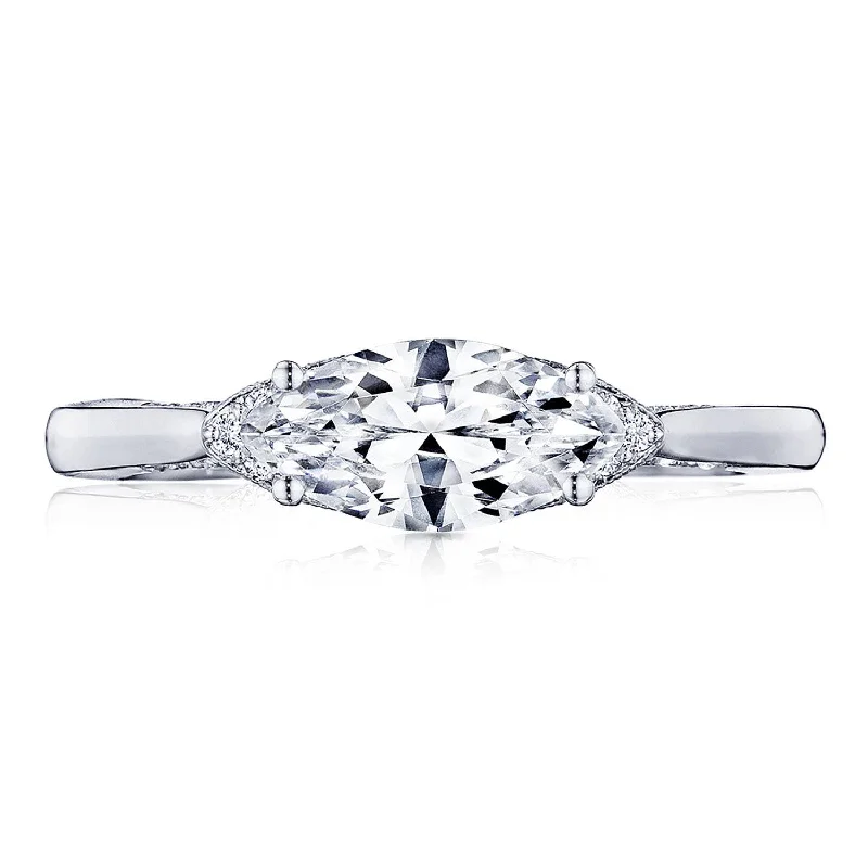 Marquise Solitaire Engagement Ring