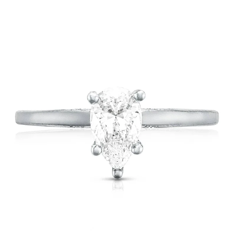 Pear Solitaire Engagement Ring