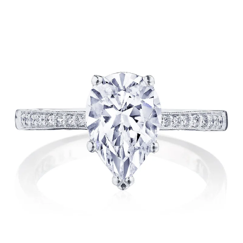 Pear Solitaire Engagement Ring