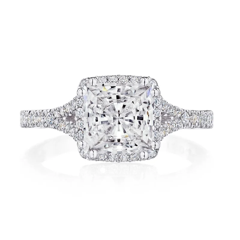 Princess Bloom Engagement Ring