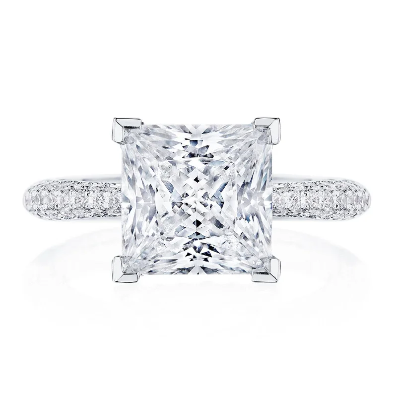 Princess Solitaire Engagement Ring