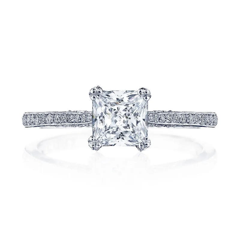 Princess Solitaire Engagement Ring