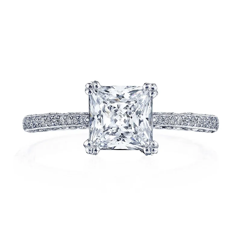 Princess Solitaire Engagement Ring