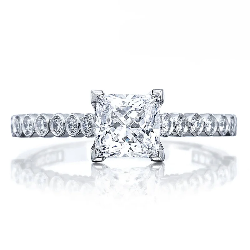 Princess Solitaire Engagement Ring