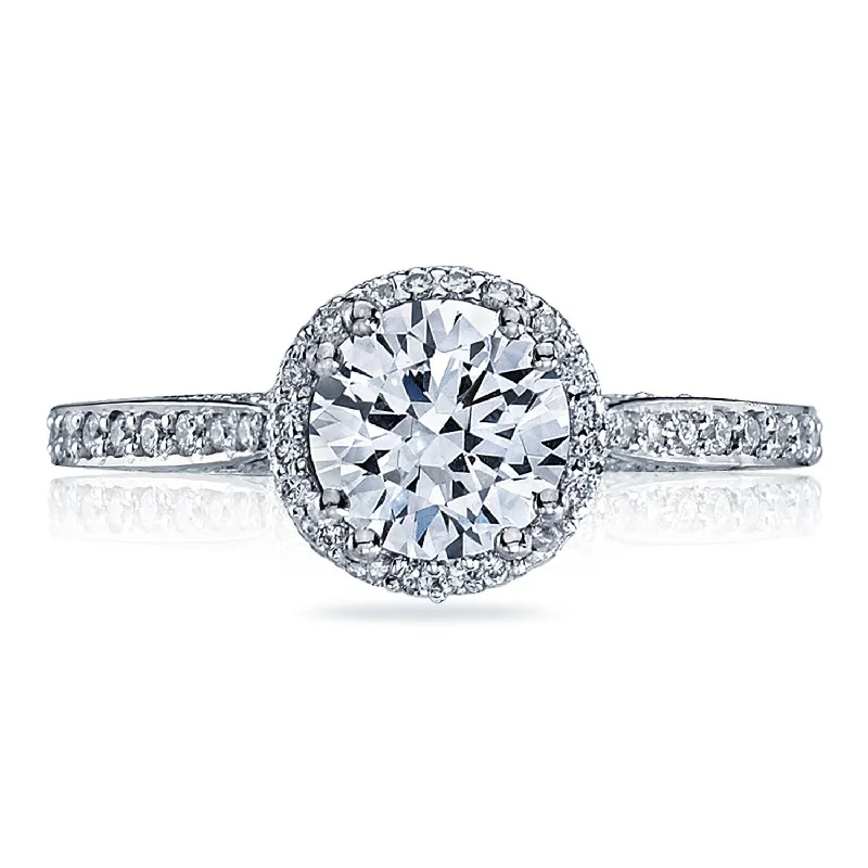 Round Bloom Engagement Ring