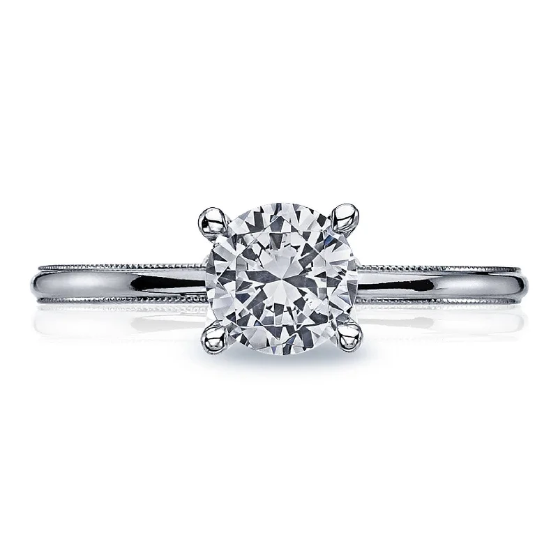 Round Solitaire Engagement Ring