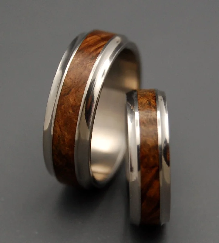 Windham | Wooden Wedding Ring Set