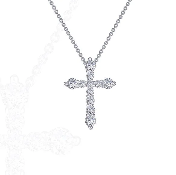 Best selling 0.67 CTW Cross Pendant Necklace