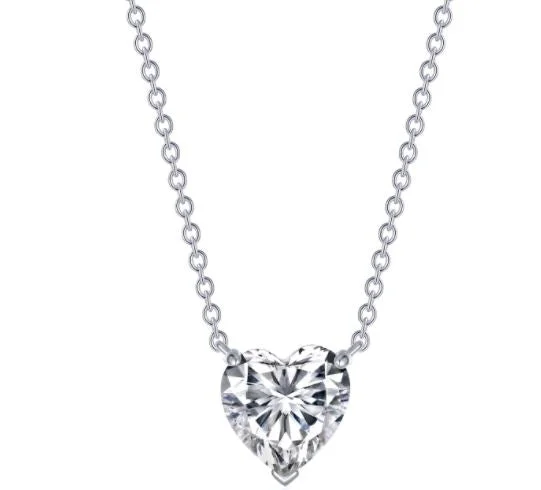 Heart Solitaire Necklace