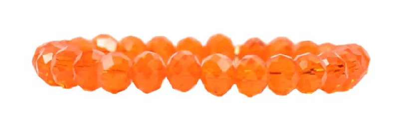 Stacker Stretch Bracelet - Orange