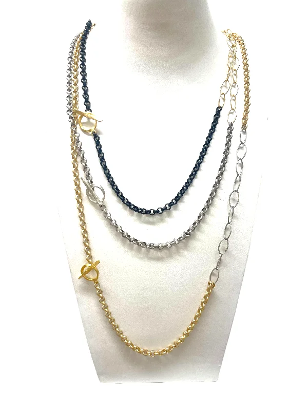 Amber Long Chain Necklace