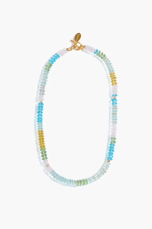 Blue Ombre Coast Necklace