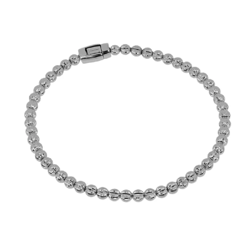 Desmos Sterling Silver "Crystal" Bracelet