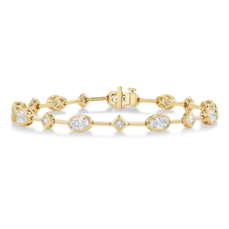 Duchess Multishaped Bar Bracelet