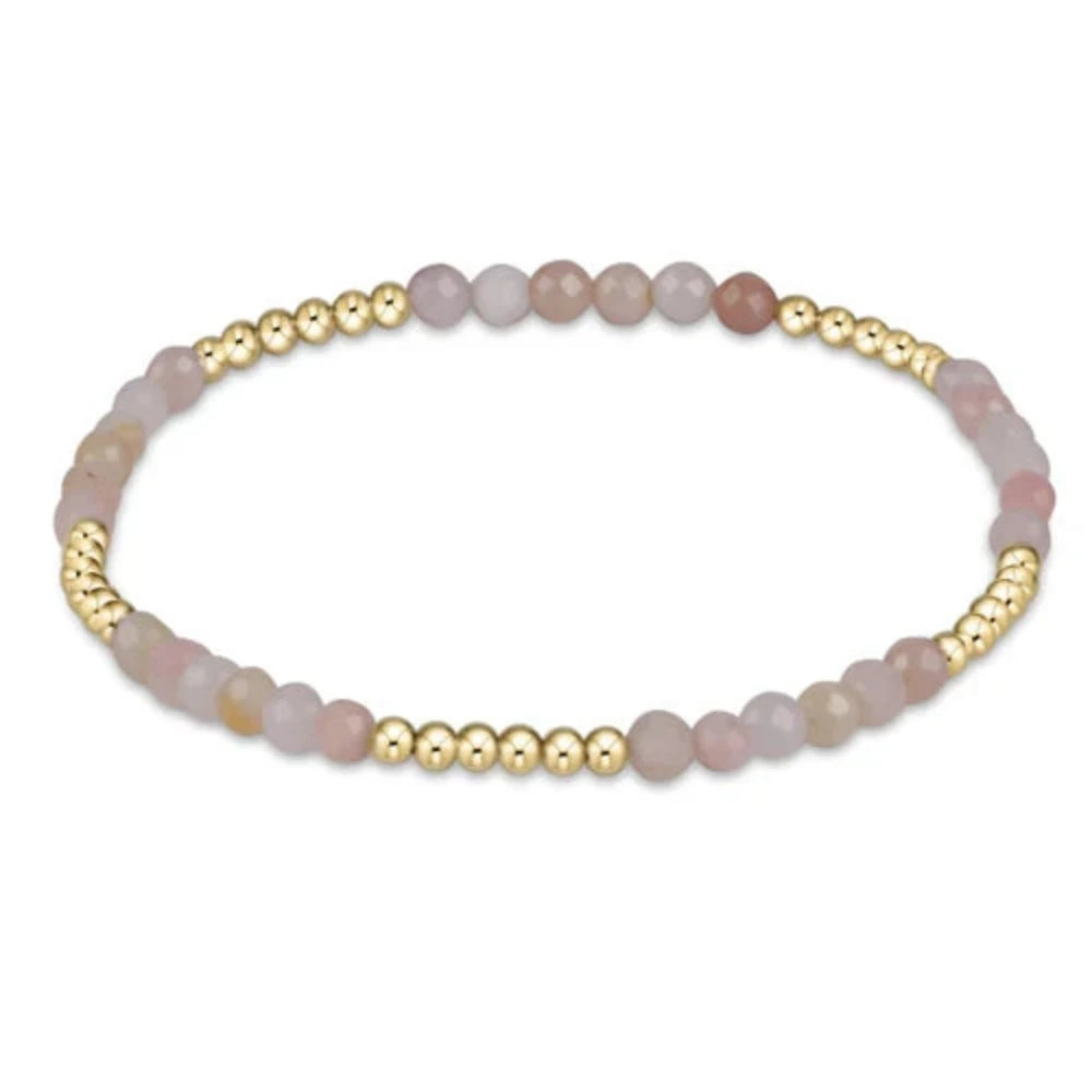 enewton 6.25" Blissful Pattern 2.5mm Bead Gemstone Bracelet - Spring/Summer 2024