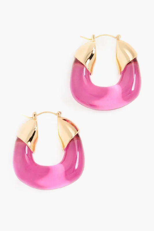 Flamingo Organic Hoops