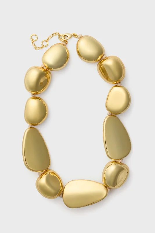 Gold Chunky Jessa Necklace