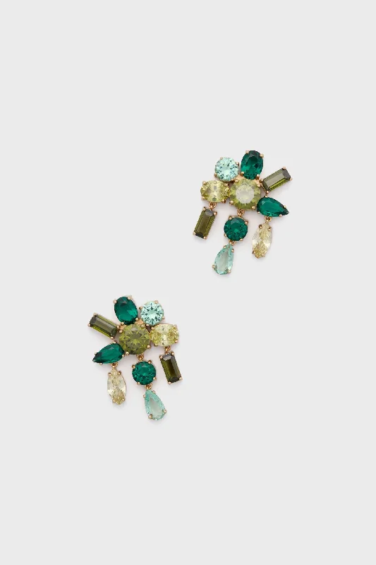 Green Multi Tompkins Studs