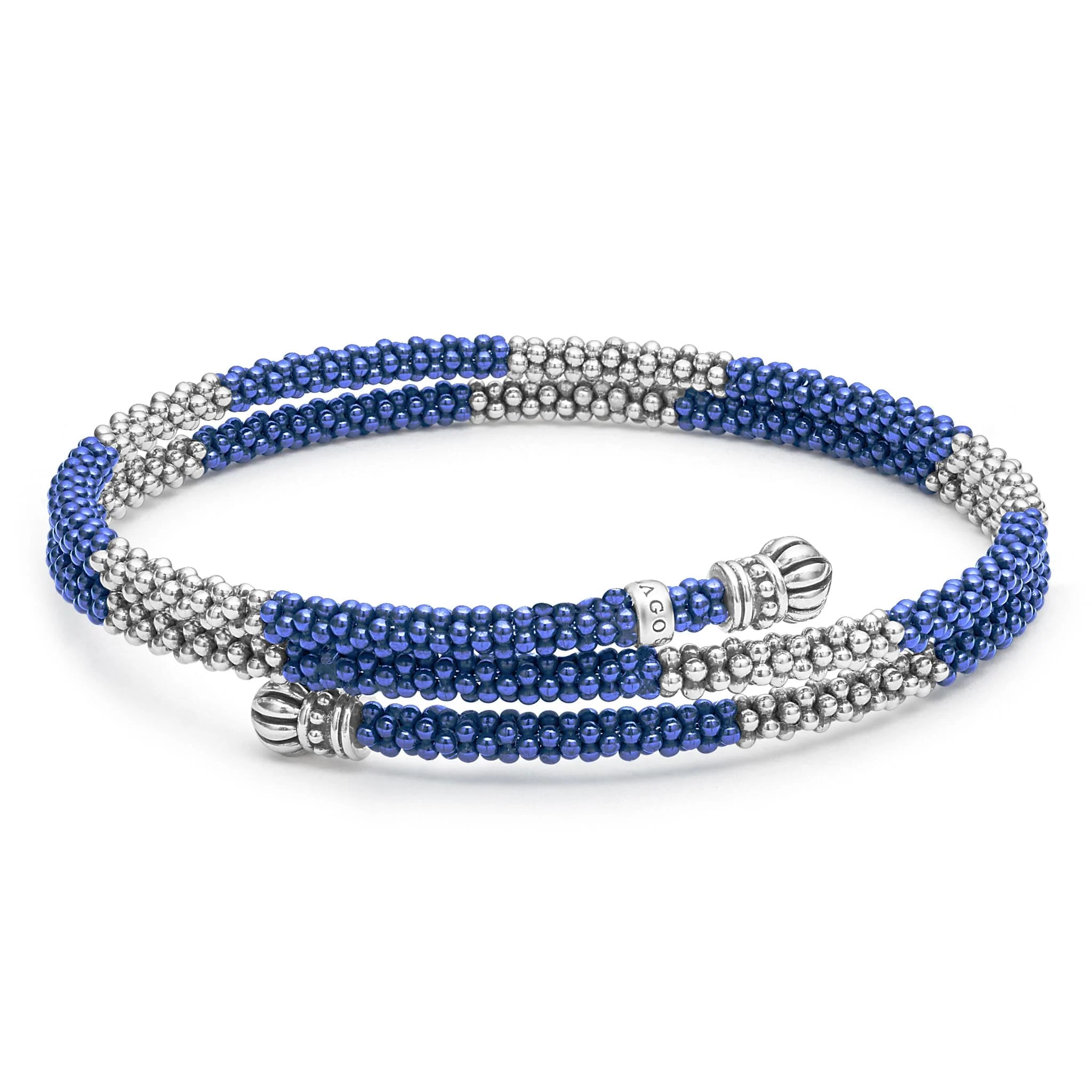 Lagos Caviar Ceramic Beaded Wrap Bracelet