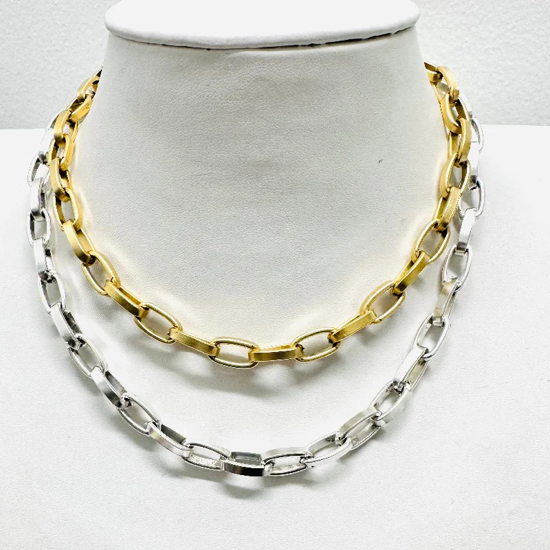 Large Link Chain Necklace