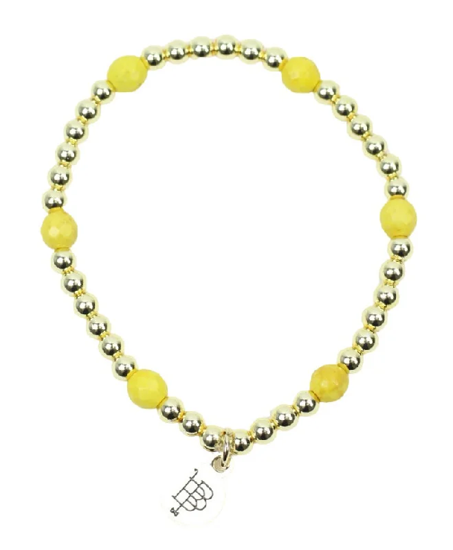 Lexi Stacker Bracelet - Yellow