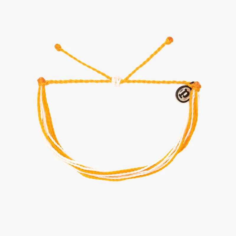 Orange & White Bracelet