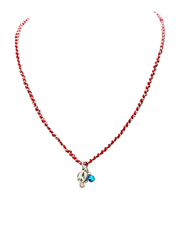 Peace and Protection Charm Necklace