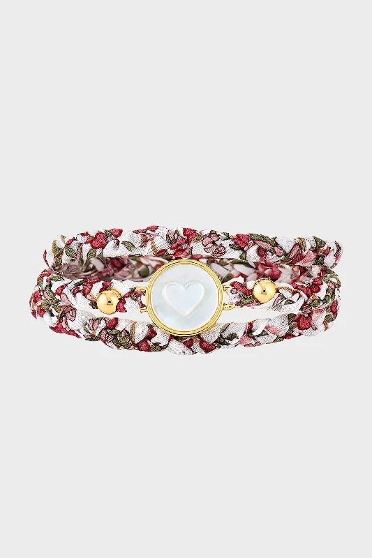 Red Floral Liberty Wrap