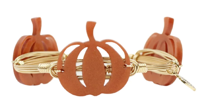 The Caramel Pumpkin Bangle Bracelet