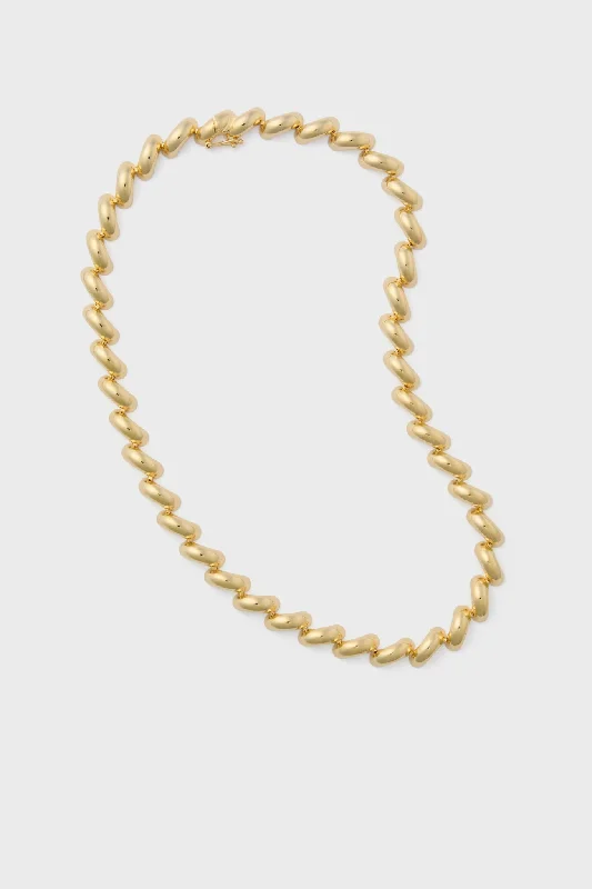 The Gold Edith Necklace