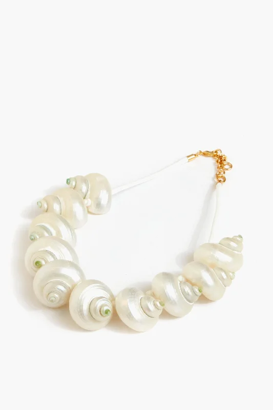 White Calypso Necklace