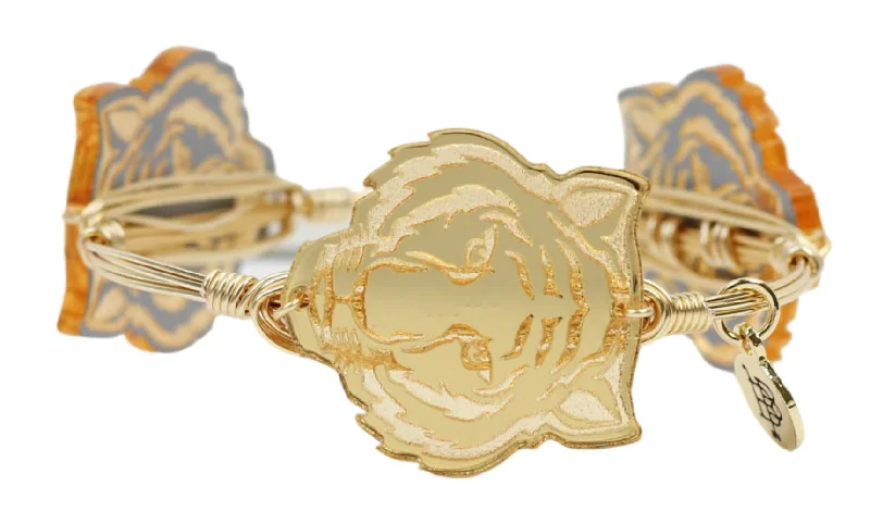 Tiger Bangle Bracelet - Gold Mirror