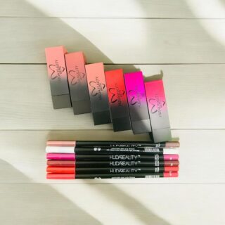 12 in 1 lipstick & pencil set for everyday makeup