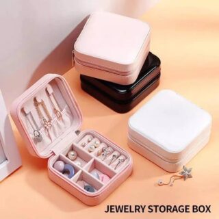 leather jewellery box portable organizer