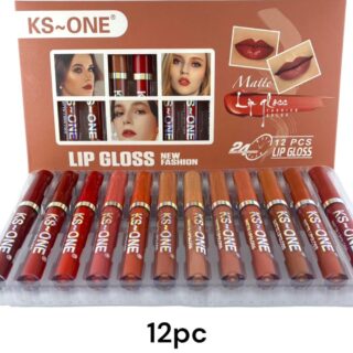 matte lip gloss pack of 12 long lasting smooth finish