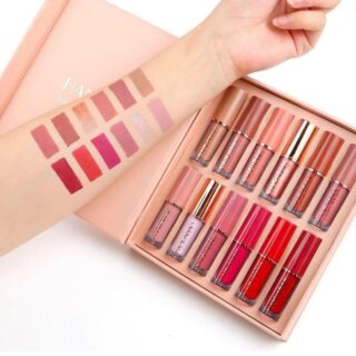 velvet matte lip gloss pack of 12 waterproof shades